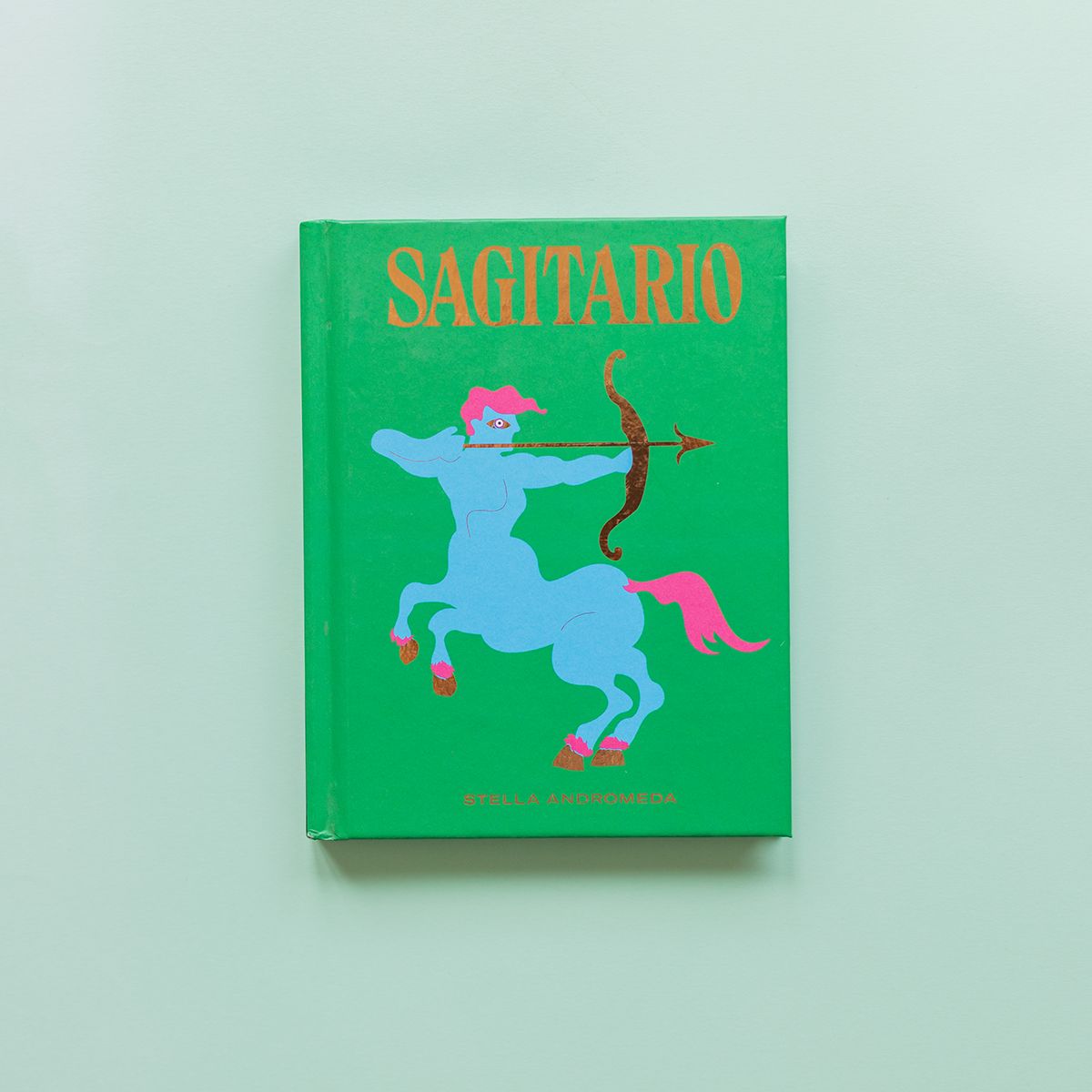 Pack Sagitario: Libro Horóscopo con Mini Ramo  y Tarjeta 