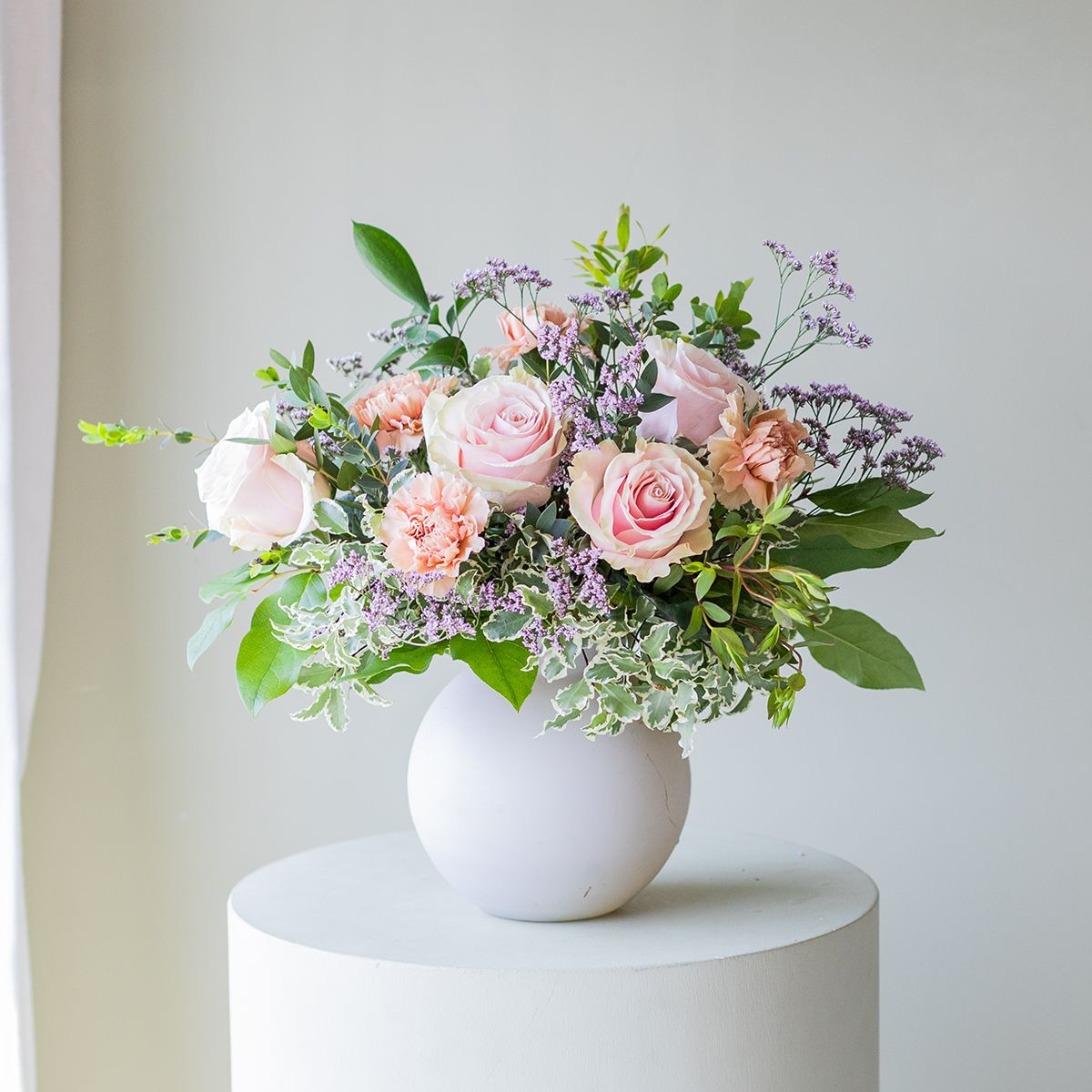 Pack Ramo con Jarrón y Tarjeta