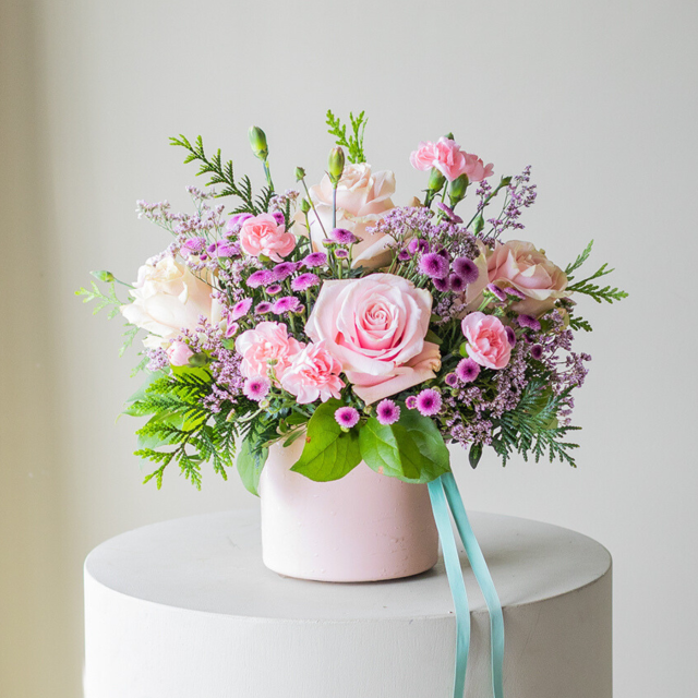 Arreglo con Rosas Rosas